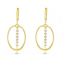 Floating Dashing Diamond Earrings