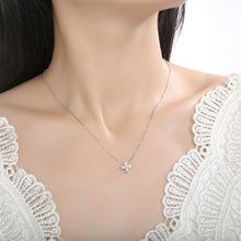 Lab Grown Diamond Pear Floral Necklace