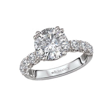 9-Stone Diamond Wedding Band in 14k White Gold