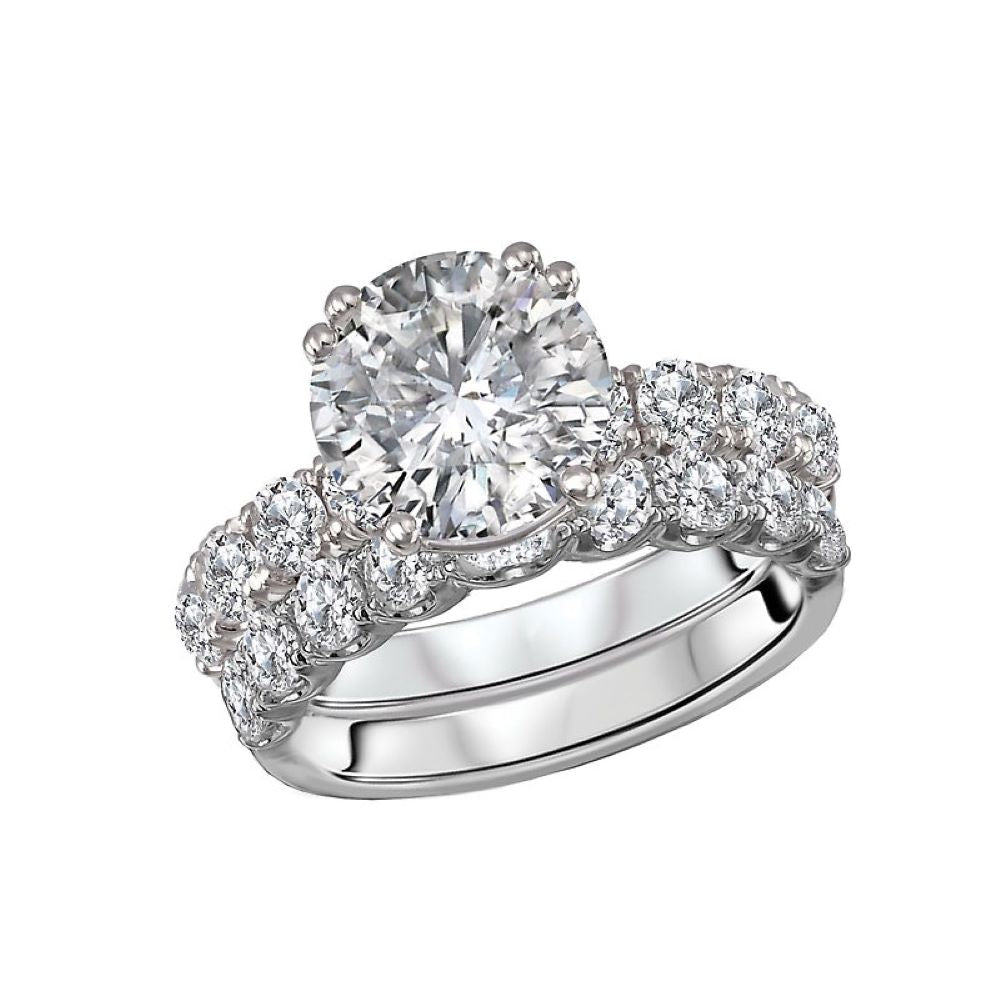 8-Stone Ring Bridal Set