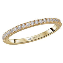 Diamond Wedding Band in 14k Yellow Gold