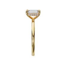 Microset Diamond Wedding Band in 14k Yellow Gold