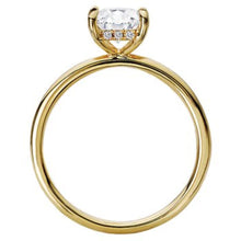 Microset Diamond Wedding Band in 14k Yellow Gold