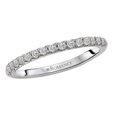 16-Stone Wedding Band in 14k White Gold