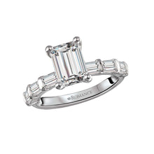 Baguette Channel Set Wedding Band
