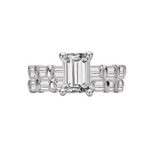 Baguette Channel Set Wedding Band