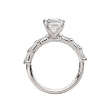 Baguette Channel Set Wedding Band