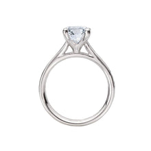 Oval Diamond Ring with Wedding Band Bridal Set in 14k White Gold