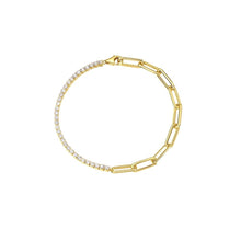 Lab Grown Diamond Chain Linking Bracelet
